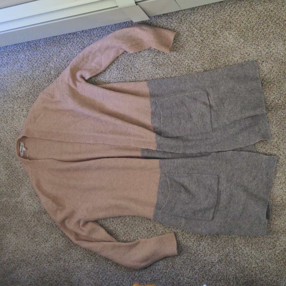 Madewell Color block Cardigan